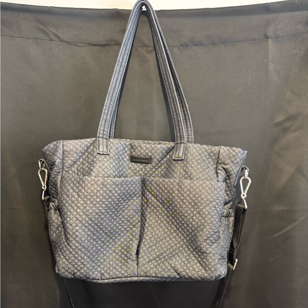 Vera Bradley Iconic Ultimate Baby Diaper bag in denim blue